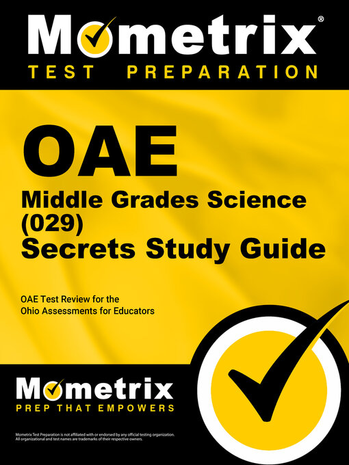 Title details for OAE Middle Grades Science (029) Secrets Study Guide by OAE Exam Secrets Test Prep Staff - Available